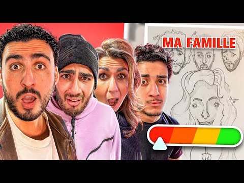 MA FAMILLE RÉAGIT À VOS DESSIN DE NOUS 🤣 (Ft: Ma famille)
