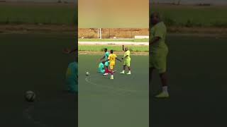 this is the most brutal tackle moment but ref gave out red card and yellow card last Tell me