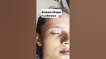 How to create round eyebrow shape  l  how to do proper threading  l # eyebrows l # piz subscribe