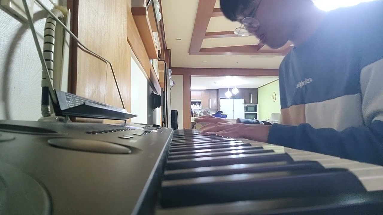 CCM 마음속에 어려움이 있을때 홈 피아노 연주