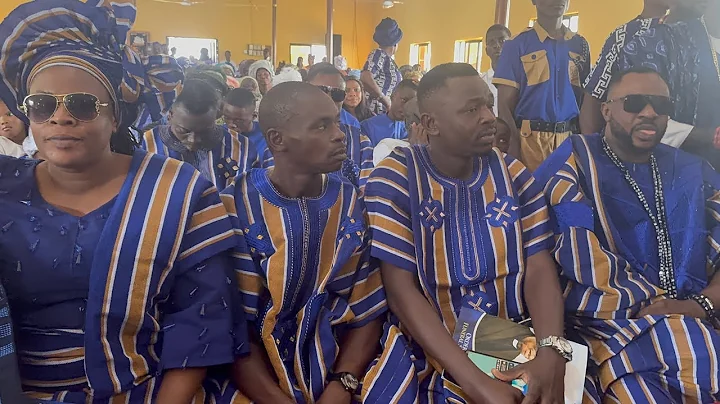 ODUNLADE ADEKOLA’S FATHER’S BURIAL CEREMONY AT EKITI