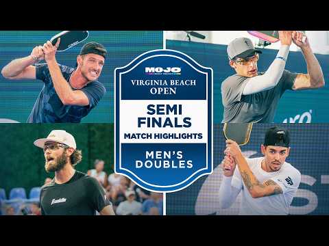 Daescu/Howells vs Schupp/Martinez Vich | Highlights & | Men's Doubles SF | PPA Virginia Beach Open