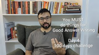 4 Important Concepts with Live Answer Writing| Manuj Jindal IAS AIR 53