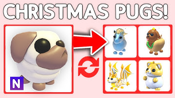 Trading The FIRST SNOWBALL PUG In Adopt Me! Christmas Update