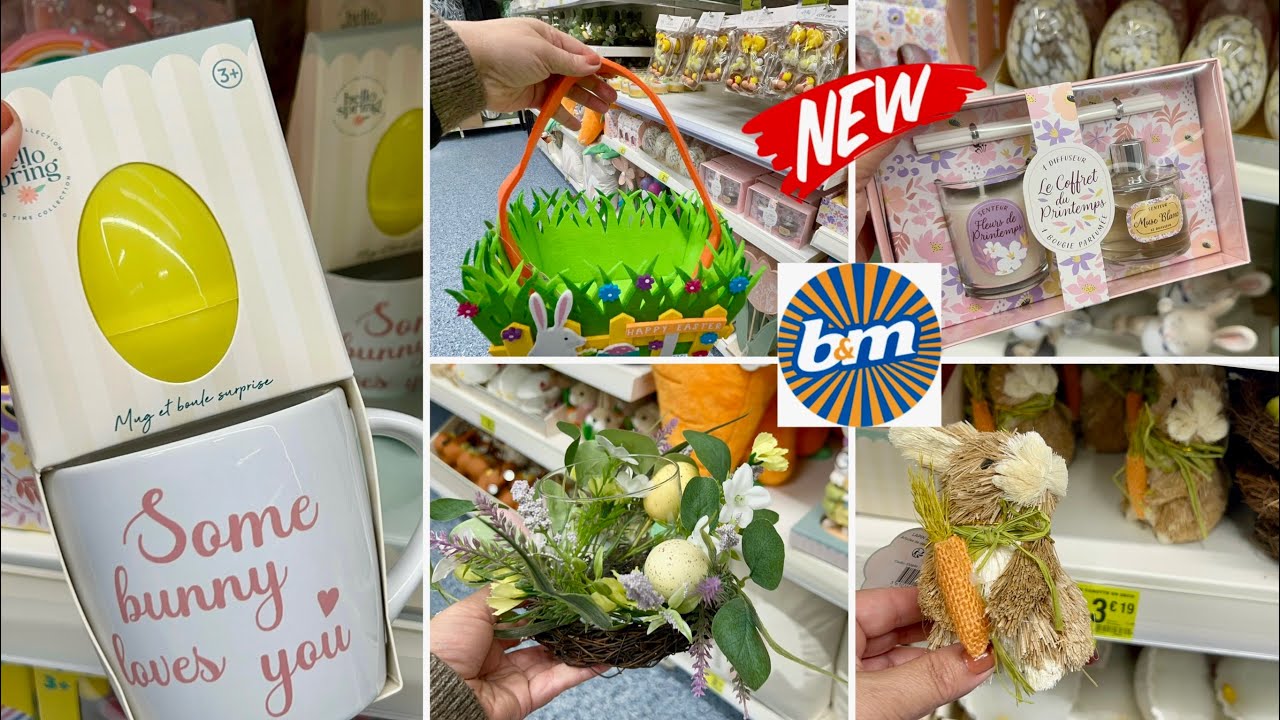 ❇️ IMMENSE ARRIVAGE B&M DÉCORATION DE PÂQUES 🐣 ET JARDIN 🪴 