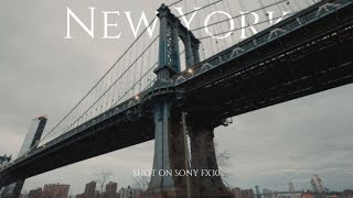 New York | Sony FX30 Cinematic Video