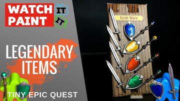 Tiny Epic Quest - Painting Legendary Items