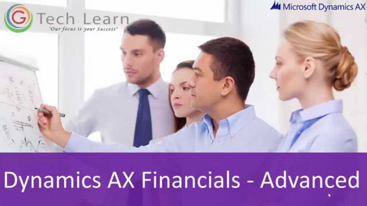 Dynamics AX Financial - Advanced - YouTube