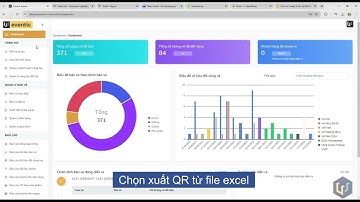 Tạo thư mời QR Code cho người tham dự từ excel