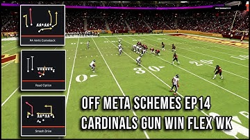 THIS SCHEME IS NOT FOR THE WEAK! THE BIGGEST SHOTGUN FORMATION IN THE CARDINALS PLAYBOOK!