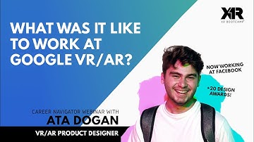 Career Tips from AR/VR Engineer at Google and Meta - XR Bootcamp Open Lecture