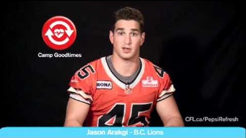 Pepsi Refresh Project CFL Challenge -- Jason Arakgi