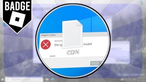 (BADGE) HOW TO GET THE SYSTEM CONS BADGE IN WINDOWS 10 OS [ROBLOX]