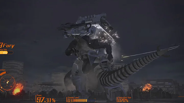 GODZILLA PS4: Godzilla 2014 vs Type-3 Kiryu and Gotengo