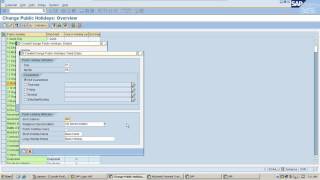 Factory Calendar Configuration in SAP screenshot 4