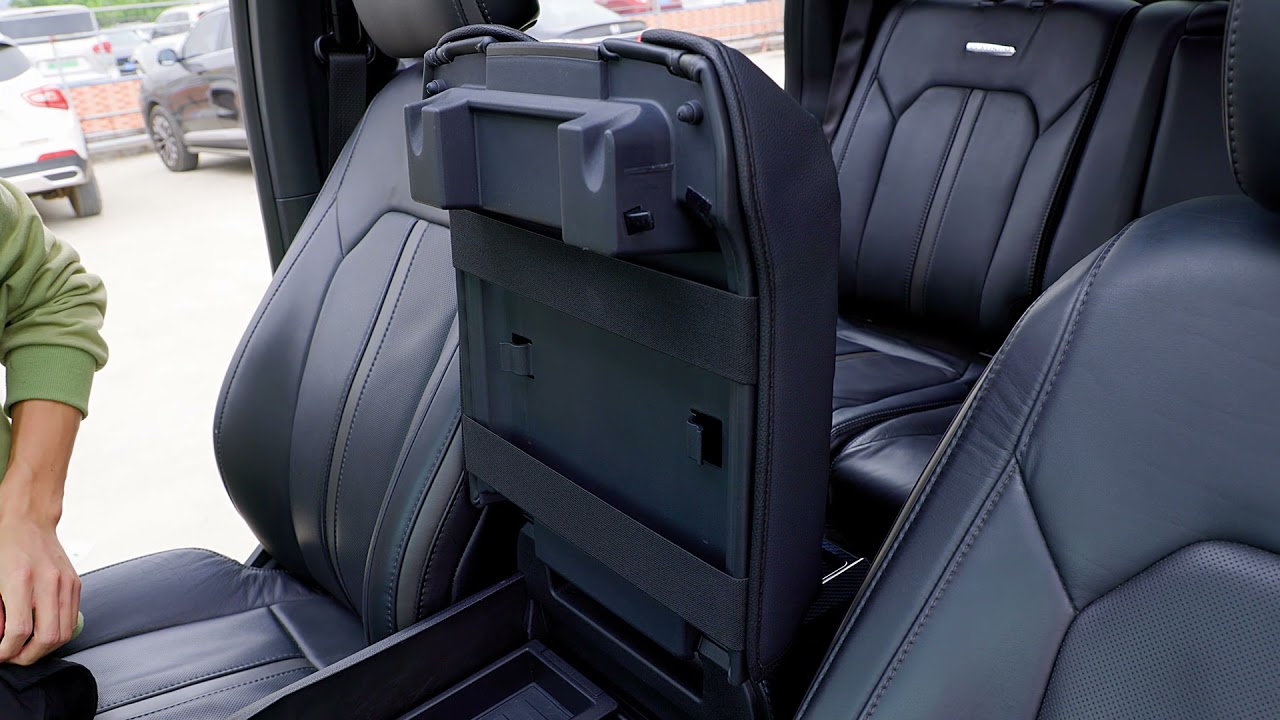 Custom armrest cushion for 2015-2020 Ford F150 ( Bucket Seat ) - YouTube