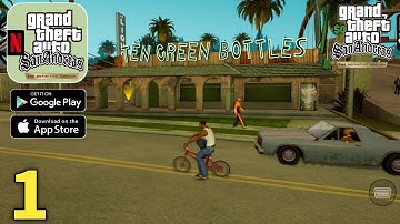 GTA San Andreas Definitive Edition Gameplay Walkthrough Part 1 (ios, Android)