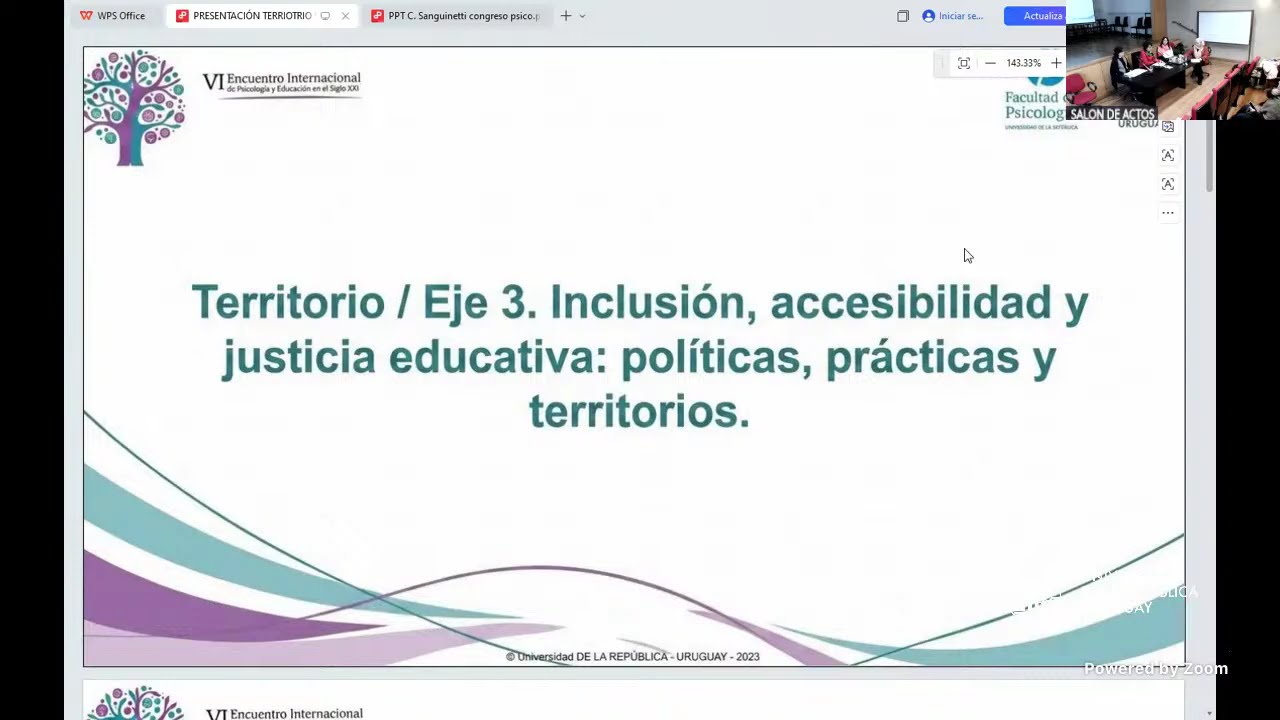 VI Encuentro - "Inclusión, accesibilidad y justicia educativa: políticas, prácticas y territorios"