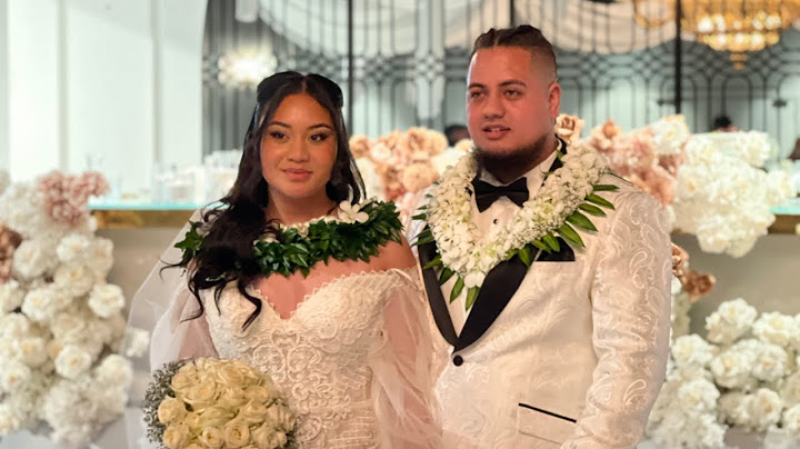 Wedding Celebration of Lafaele John & Malanata Manamo'ui-He-Koloa Sauliloa Lanivia Matakaiongo