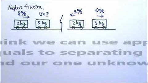 AP Physics 1: Momentum 20: 1-Dimensional Collision Problem