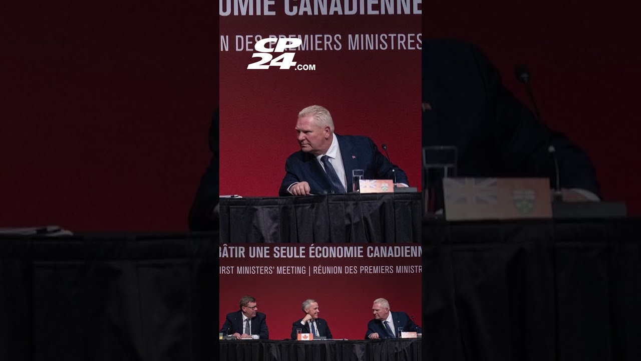 PM Carney Ont Premier Ford Meeting In Ottawa Today