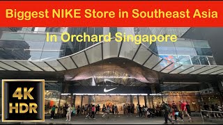NIKE Store Singapore Orchard the BIGGEST Store in Southeast Asia