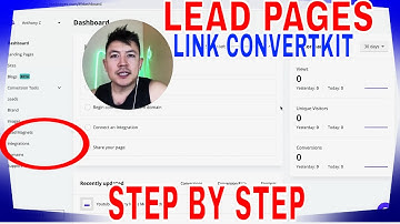 ✅  How To Integrate ConvertKit With LeadPages 🔴