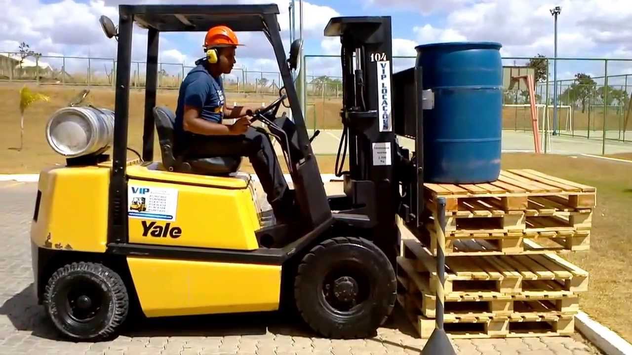 Senai curso de empilhadeira