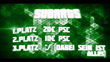 SubArts Intro Contest V2 [Closed] (deadline 1.Juli)