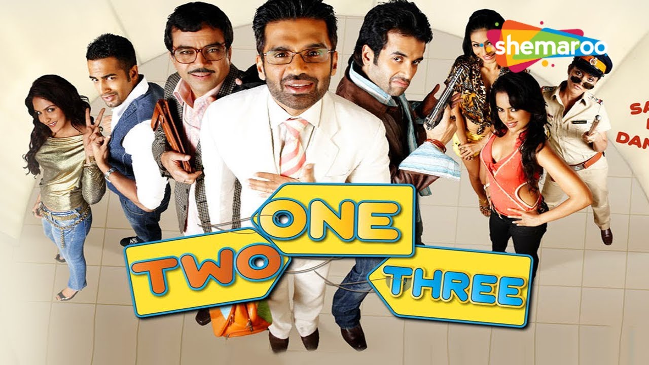 One Two Three  Full Movie  Sunil Shetty Tushar Kapoor Paresh Rawal  Esha Deol
