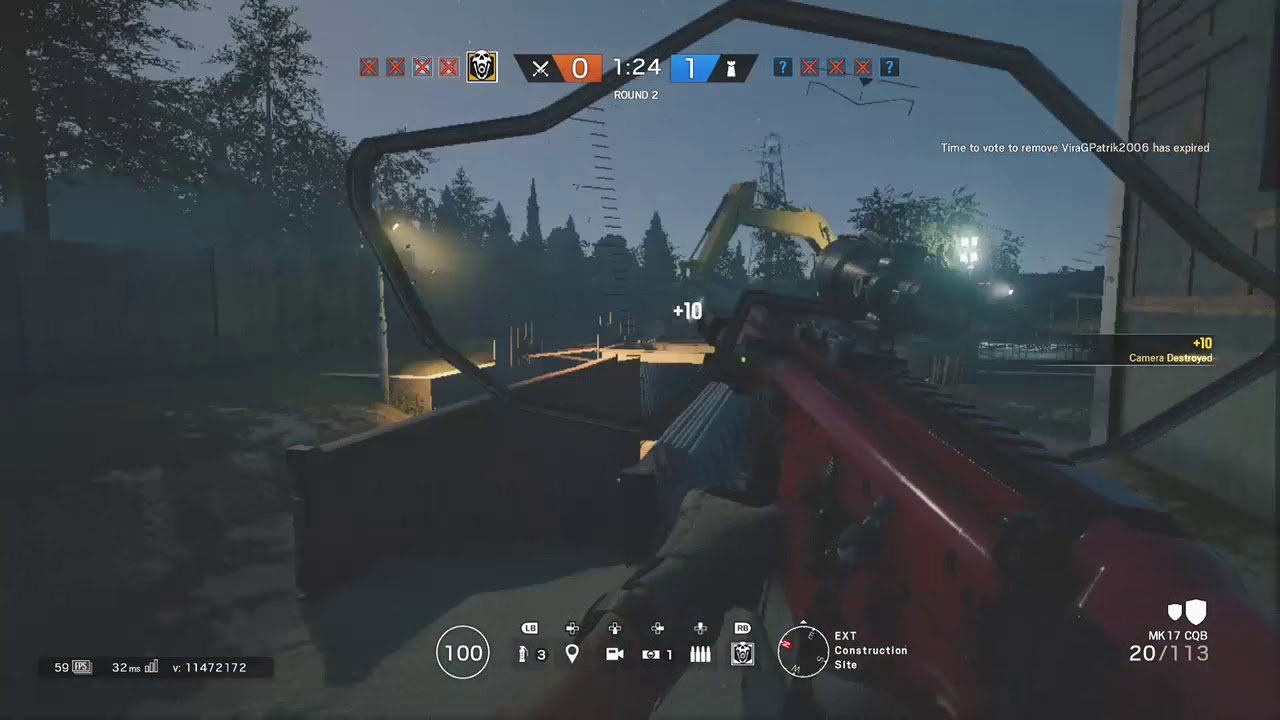 Rainbow six siege | 1 V 4 clutch Blackbeard - YouTube