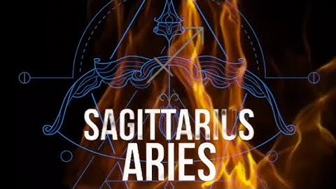 Representasi Asmara Zodiak: Dua Sign Zodiak Elemen Api, Sagitarius Dan Aries #aries #sagitarius