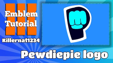 Black Ops 3 Emblem Tutorial: PEWDIEPIE Brofist
