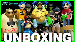 GORILLAZ - Unboxing SUPERPLASTIC | KIDROBOT