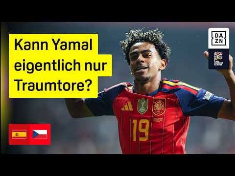 Spaniards defeat depleted Czechs: Spain vs. Czech Republic | Nations League | DAZN Highlights