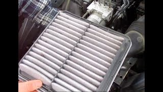 How To Replace Air Filter Subaru Impreza WRX STI Forester Outback Tribeca Legacy 2005-Present