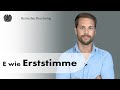 E wie Erststimme mit „MrWissen2go“ | Bundestags-Wahllexikon Download Mp4