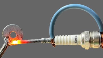 How to make a simple welding machine from SPARK PLUG at home! Top invention 🔥