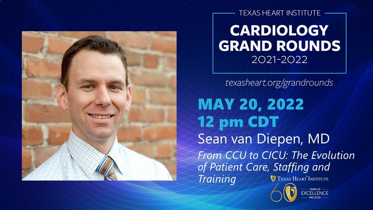 Sean van Diepen | From CCU to CICU: The Evolution of Patient Care ...