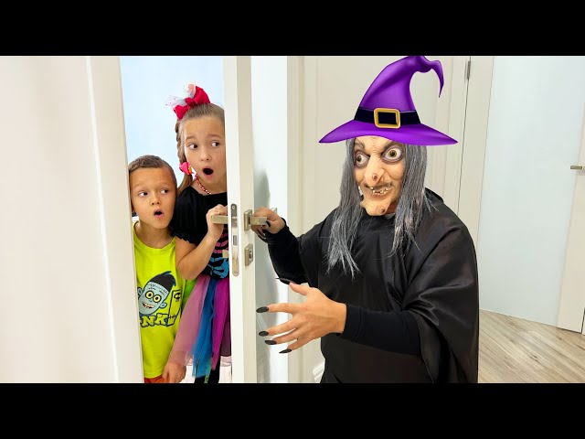 Who's at the Door? Kids stories for Halloween from Sofia and Maks class=