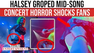 Halsey D Mid-Concert Fans Horrified As Guards Step In