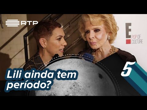 Beatriz Gosta descobre que Lili Caneças ainda tem período | 5 Para a Meia-Noite | RTP