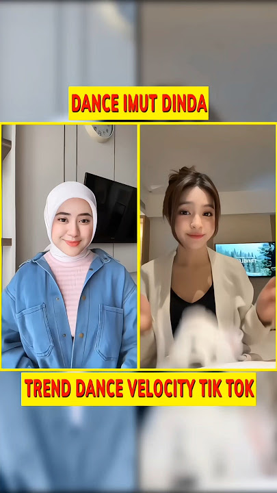 IMUT IMUT IMUT DINDA‼️DJ TREND DANCE VELOCITY TIK TOK TERBARU #dancetiktok