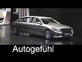 All-new Mercedes-Maybach S600 Pullman reveal by Daimler CEO - Autogefühl