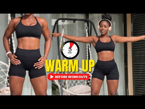 5 Min WARM UP // Do This BEFORE YOUR HOME/GYM WORKOUTS - Full Body Routine