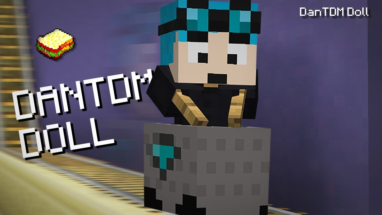 Minecraft How to make a DanTDM Doll YouTube