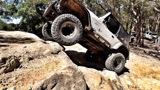 4x4 Jeep TJ Climbs Wheeny Creek In 5 Mins - Gees Arms South Trail