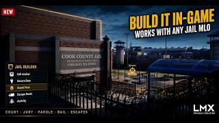 The FiveM Jail and Court Script You Build In-Game | LMX Prison Creator SHOWCASE