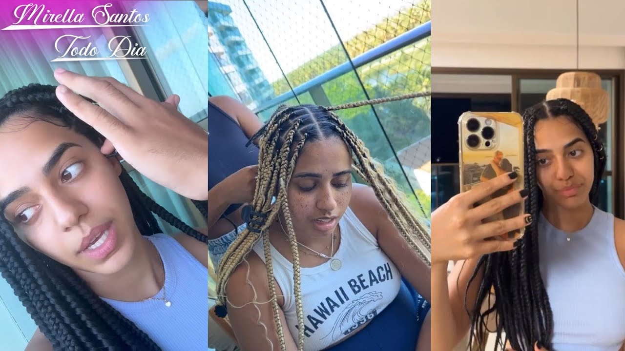 Cabelos Novos 😍 - Mirella Santos Stories