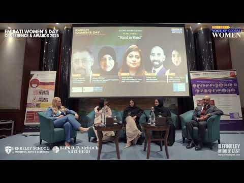 Dr Qaiser Anis Emirati Women S Day Conference 2025 Berkeley Middle East